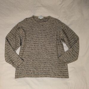 Oversized knit sweater